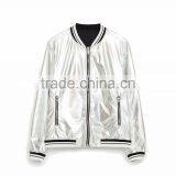 Wholesale Classic Jacket for Men and Women Nylon Custom Bomber Jacket thumbnail-2