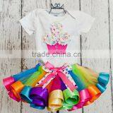 S16723A Cheap Price Kids Children Girls Tutu Skirt Multi Colored Tutu Skirt thumbnail-3