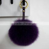 Myfur Wholesale Factory Direct Supply Fox Fur Pom Pom Balls for Decoration thumbnail-2