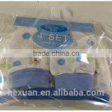 OEM or Stocked ,4pcs/set Newborn Baby Double Hat, 2 Pieces + Protective Gloves, 2 Pairs of Cotton, 4 Pcs Each Set thumbnail-4