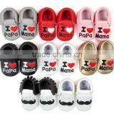 PU Baby Shoes Moccasins 29-Color Baby Boy Shoes Leather Baby Shoes Newborn Bebe Fringe Soft Soled Non-Slip Crib First Walker thumbnail-3