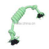 Cotton Pet Products Chew Molar Knot Toy Durable Green thumbnail-2