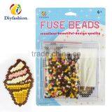 Diyfashion 5mm Hama Perler Fuse Beads the Ice Cream Cone Set With Puzzle Iron Paper and Twezzer Hama Beads Toys for Kids 18025 thumbnail-1