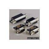 High Density D-Sub Connector Right Angle PCB Mount - With EM(A2IO07DB33a) thumbnail-1