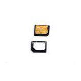High Quaity Plastic ABS Nano SIM Adapter For Normal Mobile