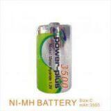 High Capacity Size C 3500mAh Rechargerable Nimh Battery 1.2v thumbnail-1