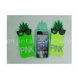 Beautifult Pineapple Silicone Iphone Case For Iphone 5S / 5G / 5C