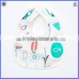Super Soft Cartoon Design Disposable Cotton Baby Bib Manufacturer thumbnail-4