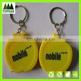 Mini tape measure/advertising measuring tape apple shaped ruler