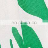 Fashion Women 100% Silk Long Sleeve Printed Silk Jersey Green Wrap Dress With Waist Ties thumbnail-5