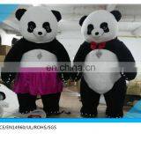 3 Meter High 10 Feet Dancing Panda Costume ,lovely Boy and Girl Panda Mascot Costume thumbnail-1