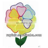 DIY Painting Your Own Flower Pinwheel for Kids With Markers