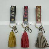 Various Kinds Personalized Design PU Leather Souvenir Keychain thumbnail-2