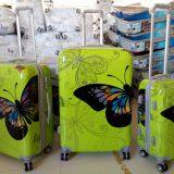 High Quality Butterfly Design PC Luggage Set 3pcs Travel Bag Aluminum Trolley Travel Case thumbnail-3