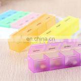 Promotion Gift Plastic Pill Storage Cases Colorful Medicine Box thumbnail-6