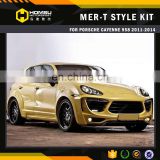 perfect fitment auto facelift fiber glass material MER-T body kit for cayenne 958 2011-2014