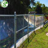 Iron and Steel Fence Chain Link Diamond Wire Mesh Fence Price thumbnail-3