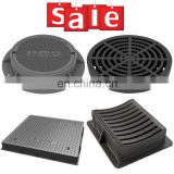 Easy installation round or square ductile cast iron manhole cover