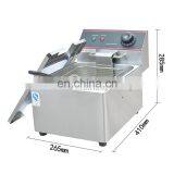 CE Approved New Type Industrial Stainless Steel Single Tank Commercial Electric Deep Fryer thumbnail-5
