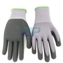 flexible touch nitrile anti oil glove