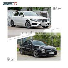 GBT Drop Shipping Car Body Kits Mercedes C63 Amg W205 Facelift Modified Restyle for Mercedes Benz c Class W205 Amg Bodykit thumbnail-2