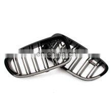 For BMW Grille F10 Racing Grill Glossy Black Double Slat Line Car Bumper Mesh Grill for 5 Series F10 F18 M5 2010-2017 thumbnail-4