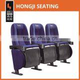 3 Seater Theatre Cinema Chair With Plastic Armrest and Suport in Seat and Back HJ9402