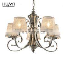 HUAYI European Modern Indoor Artistic Hanging Lights Chandelier E26 E27 Bedroom Living Room LED Pendant Light thumbnail-1