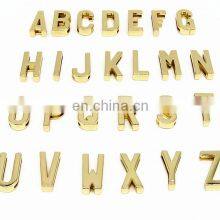 Hot Sell Metal Letter Buckle Customise Shiny Color Lettere Buckle For Handbag And Dog Collar thumbnail-3