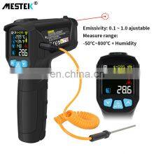 Digital Professional IR Laser Thermometer Pyrometer Digital Industrial Thermometer Gun for Industry Non-contact Pyrometer thumbnail-5