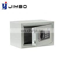 20E Gray Mini Home Portable Metal Security Deposit Storage Cash Burglary Money Digital Safe Box With Electronic Lock