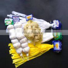 Wholesale Hot Sale OEM Washable Tubular Various Net Bags pe Monofilament Packing Garlic Mesh Bag for Supermarket thumbnail-5