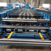 Double Layer PPGI Color Steel TR4 TR5 IBR Roofing Sheet Cold Deck Roll Forming Making Machine Factory Price thumbnail-3