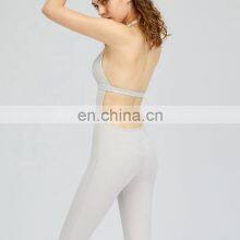 V Neck Backless Sexy Yoga Fitness Jumpsuit TikTok One Piece Quick Dry Sports Wear thumbnail-3