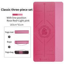 High Quality Health and Fitness Tpe Yoga Matt Factory Wholesale thumbnail-4