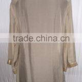 2016 New Fashion Pure Color Silk Women Blouse thumbnail-3