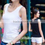 2015 100% Cotton Tank Top,high Quality Stringer Tank Top,stringer Vest for Ladies thumbnail-3