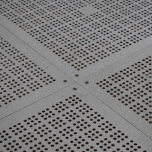 Aluminum Alloy Anti-Static Ventilated Floor Panel 600x600x55mm for Cleanroom Raised Access Floor System ( Uniform Load 1800kg) thumbnail-4