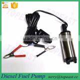 12V/24V Stainless Steel Diesel Water Oil Fuel Transfer Pump 38mm