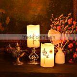 3pc Flameless Christmas Decation Led Battery Operated Scented Candle thumbnail-3