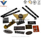Custom label 3D metal tag stickers