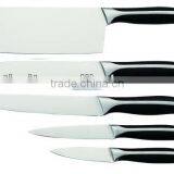 BLACK HANDLE STAINLESS STEEL 8PCS KITCHEN KNIFE SET thumbnail-2