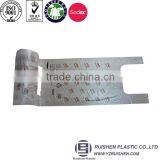 Transparent HDPE Printed T-shirt Rolling Bags thumbnail-1