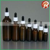 Pharmaceutical glass dropper for different amber glass bottles