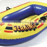 promotional PVC inflatable lesiure boat&river raft&fishing boat