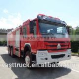 6*4 foam fire truck with 11.4 CBM