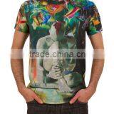Cheap High Quality Dye Sublimation T-shirt Printing/All Over Sublimation Printing T Shirt/New Sublimation T Shirt thumbnail-2