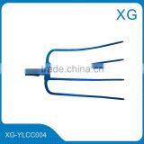 Garden Tools Forged Steel Pitch Fork Agricultural Tool Fork Wood Handle thumbnail-3