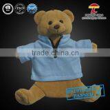 2000ml High Quality Hot Water Bottle With Bear in Blue Coat Cover thumbnail-1