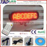 New 2013 Digital Led Car Message Sign With Suckers/car Message Board